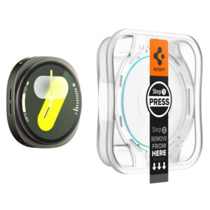 Spigen Glas.TR ”Ez-Fit” apsauginis stiklas skirtas Samsung Galaxy Watch 8 40mm - Transparent - Image 7