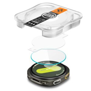 Spigen Glas.TR ”Ez-Fit” apsauginis stiklas skirtas Samsung Galaxy Watch 8 40mm - Transparent - Image 6