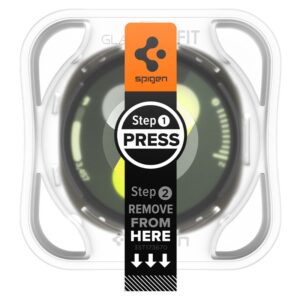 Spigen Glas.TR ”Ez-Fit” apsauginis stiklas skirtas Samsung Galaxy 8 44mm - Transparent - Image 8