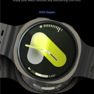 Spigen Glas.TR ”Ez-Fit” apsauginis stiklas skirtas Samsung Galaxy 8 44mm - Transparent - Image 15