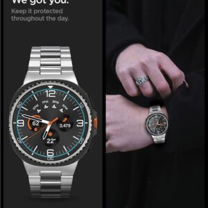 Spigen Glas.TR ”Ez-Fit” apsauginis stiklas skirtas Samsung Galaxy Watch 8 46mm - skaidrus - Image 9
