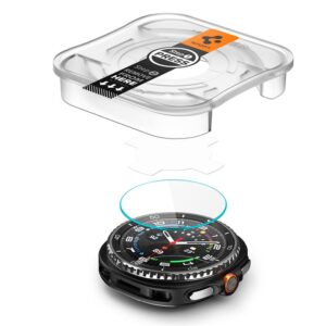 Spigen Glas.TR ”Ez-Fit” apsauginis stiklas skirtas Samsung Galaxy Watch 8 46mm - skaidrus - Image 6