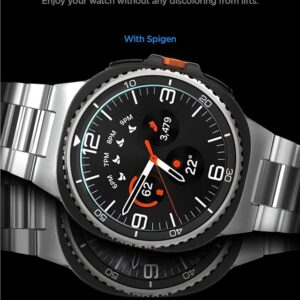 Spigen Glas.TR ”Ez-Fit” apsauginis stiklas skirtas Samsung Galaxy Watch 8 46mm - skaidrus - Image 13