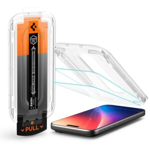 Spigen Glas.TR EZ Fit Pro Privacy Glass skirtas Apple iPhone 16 Pro / 17 / 17 Pro - Image 10