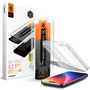 Spigen Glas.TR EZ Fit Pro Privacy Glass skirtas Apple iPhone 16 Pro / 17 / 17 Pro - Image 7
