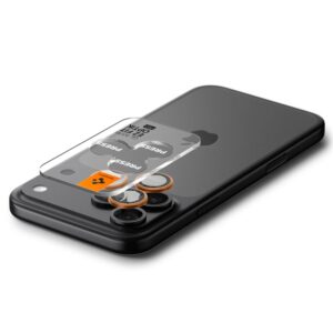 Spigen Optik Pro Camera Lens Glass for iPhone 16 Pro / Max / 17 Pro / Max - Orange - Image 17