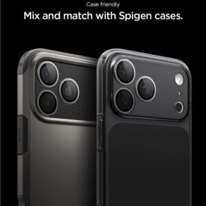 Spigen Glass tR EZ Fit Optik Pro 2 Pack, pilkos spalvos - Apple iPhone 17/16/15/14 Pro / 17/16/15/14 Pro Max - Image 6