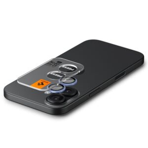Spigen Optik Pro GLAS.TR ”EZ FIT” kameros apsauga 2-pack skirtas Apple iPhone 16 / 16 Plus / 17 - Blue - Image 8