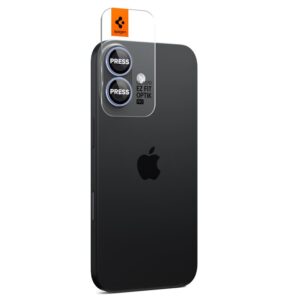 Spigen Optik Pro GLAS.TR ”EZ FIT” kameros apsauga 2-pack skirtas Apple iPhone 16 / 16 Plus / 17 - Blue - Image 11