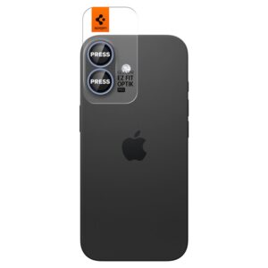Spigen Optik Pro GLAS.TR ”EZ FIT” kameros apsauga 2-pack skirtas Apple iPhone 16 / 16 Plus / 17 - Blue - Image 14