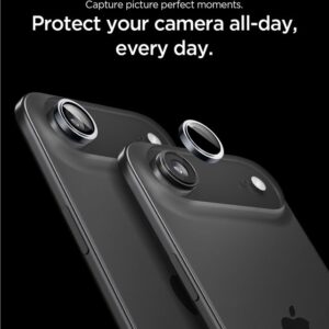 Spigen Glass tR EZ Fit Optik Pro 2 Pack, pilkos spalvos - Apple iPhone Air - Image 9