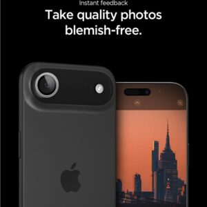 Spigen Optik Pro GLAS.TR ”EZ FIT” kameros apsauga 2-pack skirtas Apple iPhone Air - Silver - Image 16