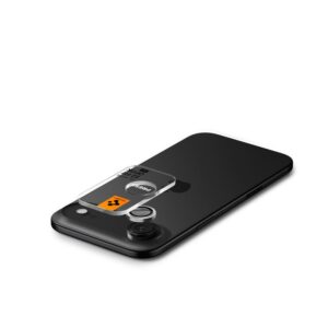 Spigen Optik Pro GLAS.TR ”EZ FIT” kameros apsauga 2-pack skirtas Apple iPhone Air - Silver - Image 13