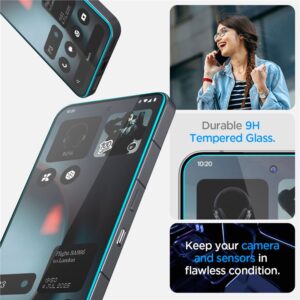 Spigen Glas.TR EZ Fit Apsauginis stiklas 2-pack skirtas Nothing Phone 3 - Transparent - Image 17