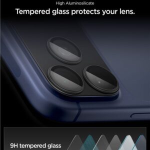 Spigen Optik Pro XL Camera Lens Glass for iPhone 17 Pro - Black - Image 16