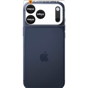 Spigen Optik Pro XL Camera Lens Glass for iPhone 17 Pro - Black - Image 18