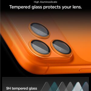 Spigen Optik Pro XL Camera Lens Glass for iPhone 17 Pro - Orange - Image 6