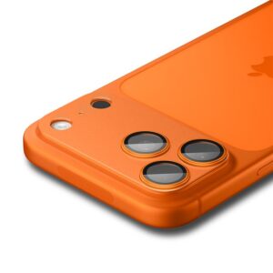 Spigen Optik Pro XL Camera Lens Glass for iPhone 17 Pro - Orange - Image 9