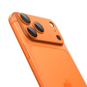 Spigen Optik Pro XL Camera Lens Glass for iPhone 17 Pro - Orange - Image 12