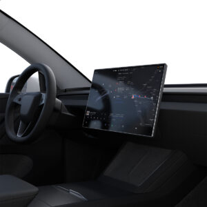 Spigen Tesla EZ Fit Anti Glare Matte FC, juodos spalvos - Tesla Model Y L 2026 - Image 6