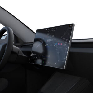 Spigen Tesla EZ Fit Anti Glare Matte FC, juodos spalvos - Tesla Model Y L 2026 - Image 7