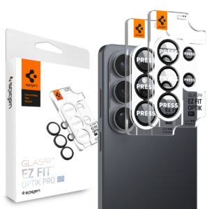 Spigen Glas.Tr Ez Fit Optik Pro HD Camera Cover 2-pack skirtas Samsung Galaxy S26 Ultra - Black - Image 8