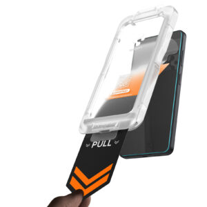 Privatumą užtikrinantis stiklas Spigen GLAS.TR "EZ FIT PRO AC" HD 2-PACK Samsung Galaxy S26+ PLUS PRIVACY - Image 24