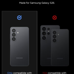 Spigen Glas.Tr Ez Fit Optik Pro HD Camera Cover 2-pack for Samsung Galaxy S26+ - Black - Image 11