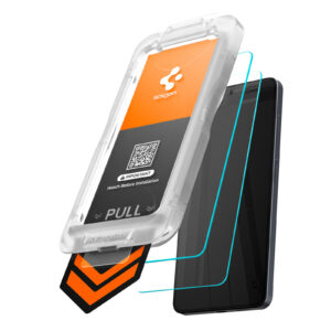 Spigen Glas.Tr Ez Fit Pro HD Apsauginis stiklas 2-pack skirtas Samsung Galaxy S26 - Image 13