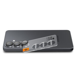 Spigen Glas.Tr Ez Fit Optik Pro HD Camera Cover 2-pack skirtas Samsung Galaxy S26 - Black - Image 13