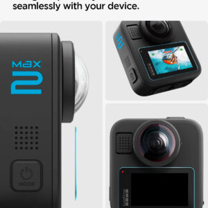 Spigen Glass tR Slim 2 Pack - GoPro MAX 2 - Image 8