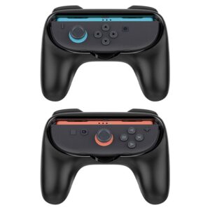 Spigen Joy-Con Grip NS100, juodos spalvos -  Nintendo Switch 2 - Image 15