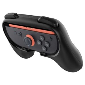 Spigen Joy-Con Grip NS100, juodos spalvos -  Nintendo Switch 2 - Image 9