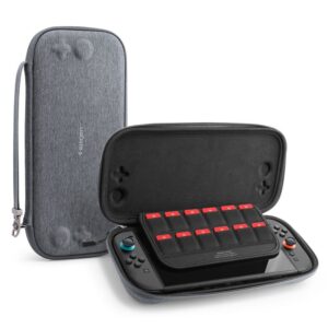 Spigen Klasden 2 Pouch, charcoal pilkos spalvos - Nintendo Switch 2