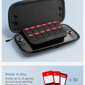 Spigen Klasden 2 Pouch, charcoal pilkos spalvos - Nintendo Switch 2 - Image 3