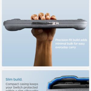 Spigen Klasden 2 Pouch, charcoal pilkos spalvos - Nintendo Switch 2 - Image 16