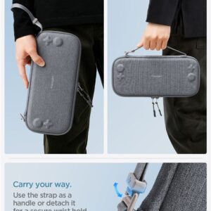 Spigen Klasden 2 Pouch, charcoal pilkos spalvos - Nintendo Switch 2 - Image 18