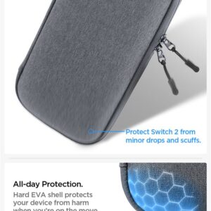 Spigen Klasden Pouch for Nintendo Switch 2 - pilkos spalvos - Image 20