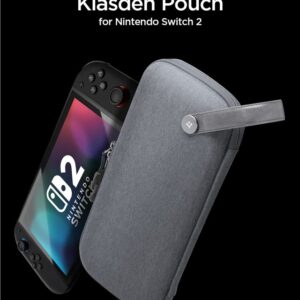 Spigen Klasden Pouch for Nintendo Switch 2 - pilkos spalvos - Image 16