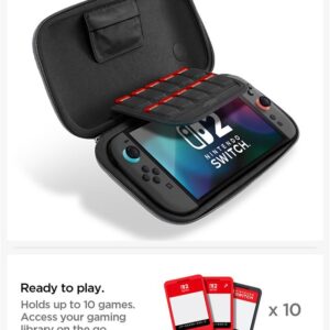 Spigen Klasden Pouch for Nintendo Switch 2 - pilkos spalvos - Image 18