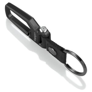 Spigen Carabiner With KeyRing 1 Pack, juodos spalvos - Image 10