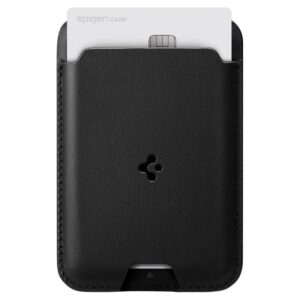 Spigen VALENTINUS MAGSAFE UNIVERSAL MAGNETIC CARD HOLDER juodos spalvos - Image 19