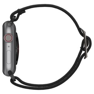Spigen Fit Lite Apple Watch 4 / 5 / 6 / 7 / 8 / 9 / SE / Ultra (42 / 44 / 45 / 49 mm) išmanaus laikrodžio apyrankė juodos spalvos - Image 14