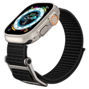 Spigen DuraPro Flex, juodos spalvos - Apple Watch 49mm/46mm/45mm/44mm/42mm - Image 16