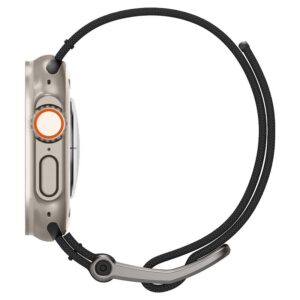 Spigen DuraPro Flex, juodos spalvos - Apple Watch 49mm/46mm/45mm/44mm/42mm - Image 17