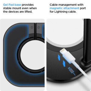 Spigen MagSafe Charger Stand, juodos spalvos - AirPods Max - Image 10