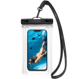 Spigen Aqua Shield A610, vandeniui atsparus dėklas, floating on water - skaidrus - Image 10