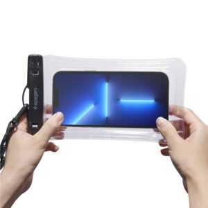 Spigen Aqua Shield A610, vandeniui atsparus dėklas, floating on water - skaidrus - Image 17