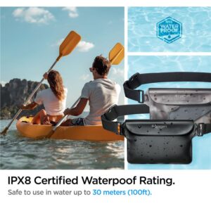 Spigen Universal Waterproof Waist Bag juodos spalvos AMP04532 - Image 9
