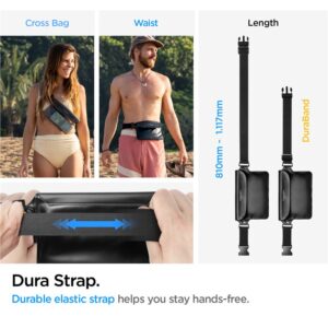 Spigen Universal Waterproof Waist Bag juodos spalvos AMP04532 - Image 11